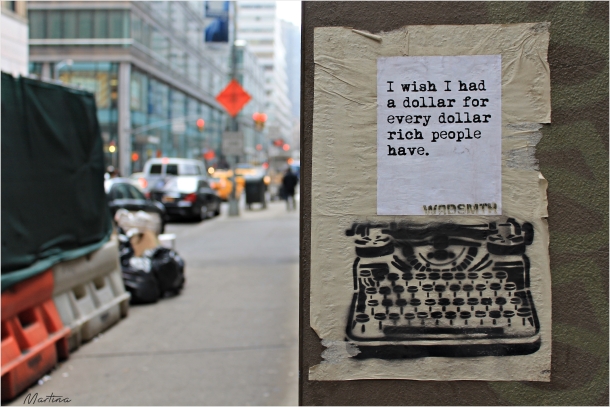 "I wish...", Upper East Side. 