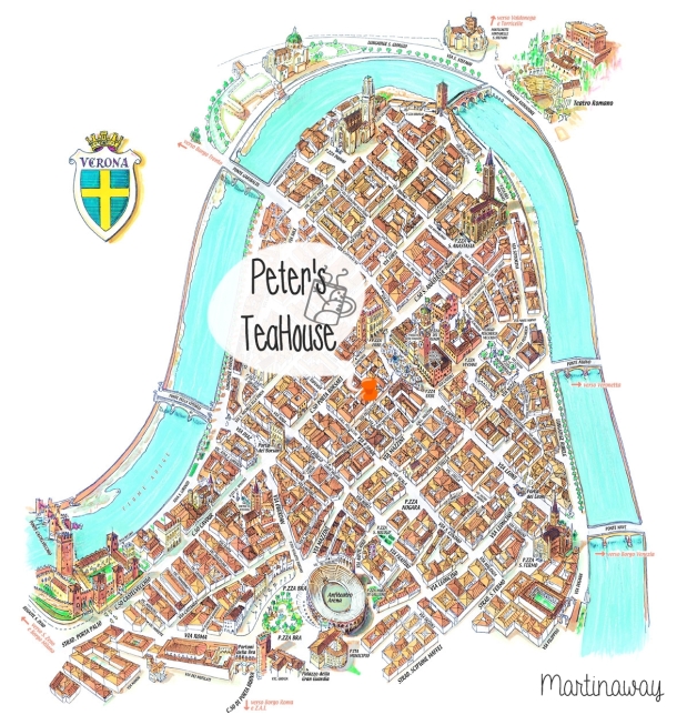 "Peter's TeaHouse si trova a Verona in Via dei Pellicciai 28, a pochi passi da Piazza Erbe..."
