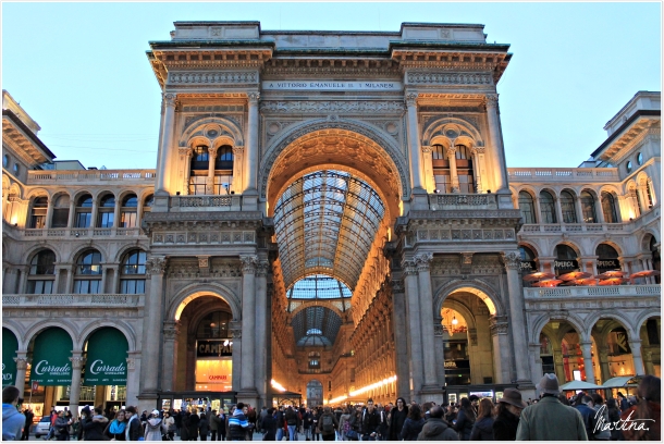 "...Galleria Vittorio Emanuele II."