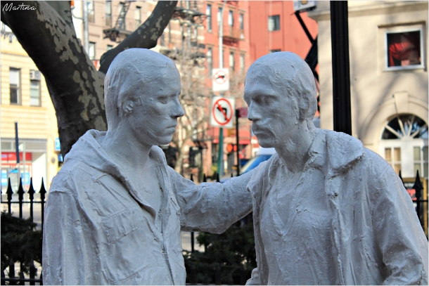Gay Liberation Monument, New York, USA.
